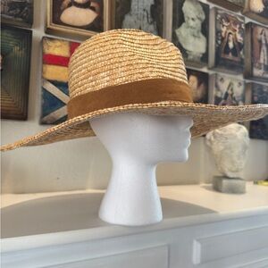 GIGI PIP‎ Isla Straw Fedora Hat